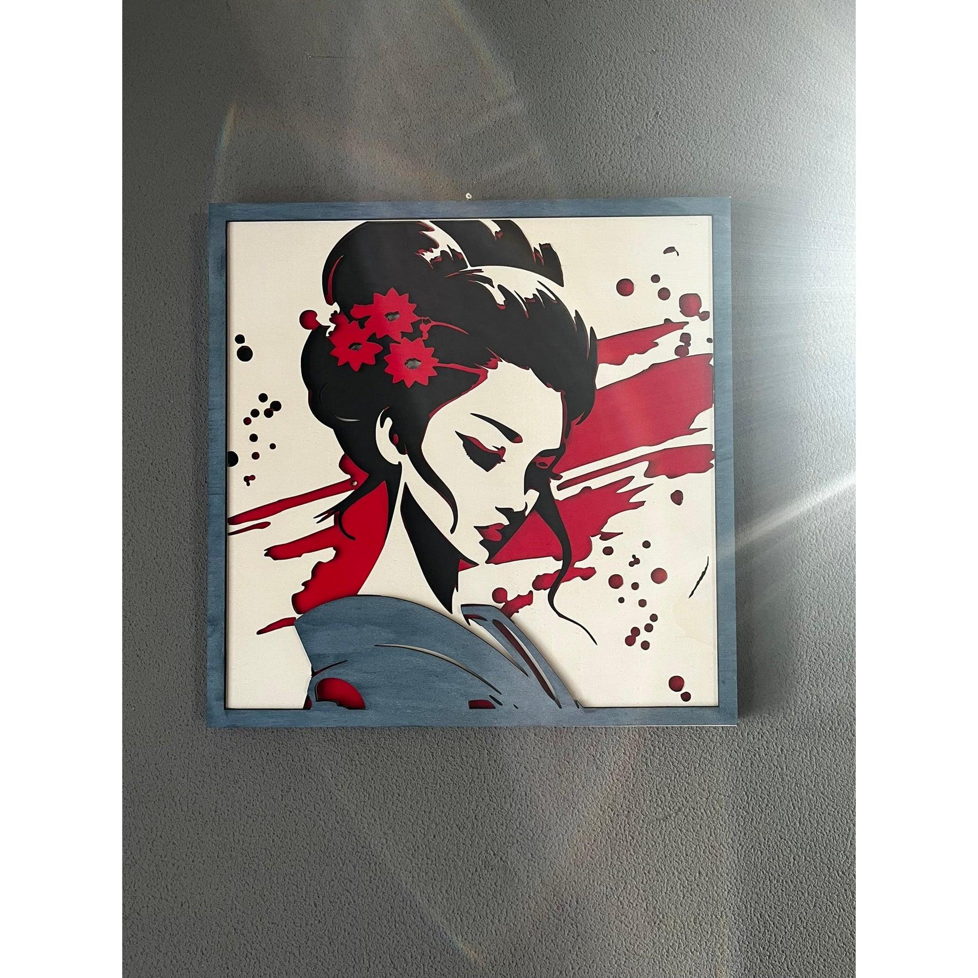 Japanische Geisha