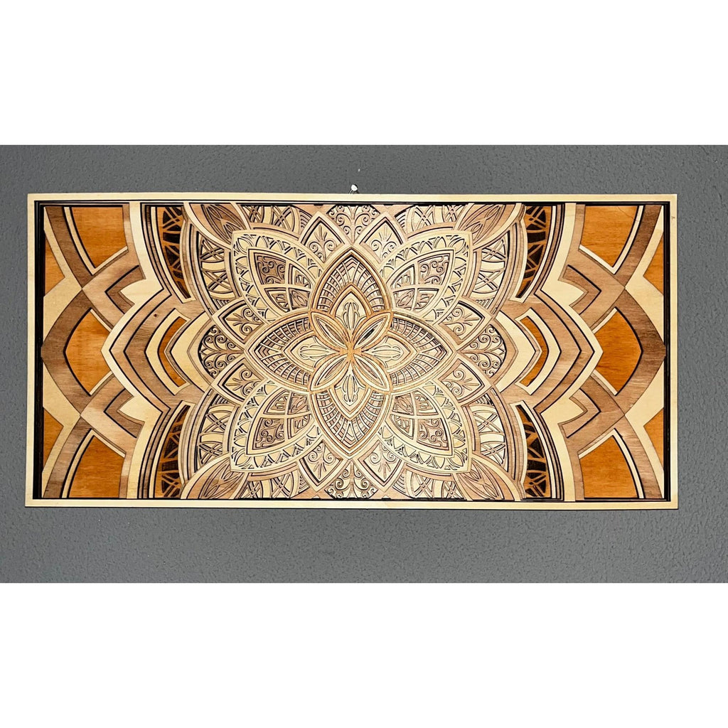 Holz Mandala