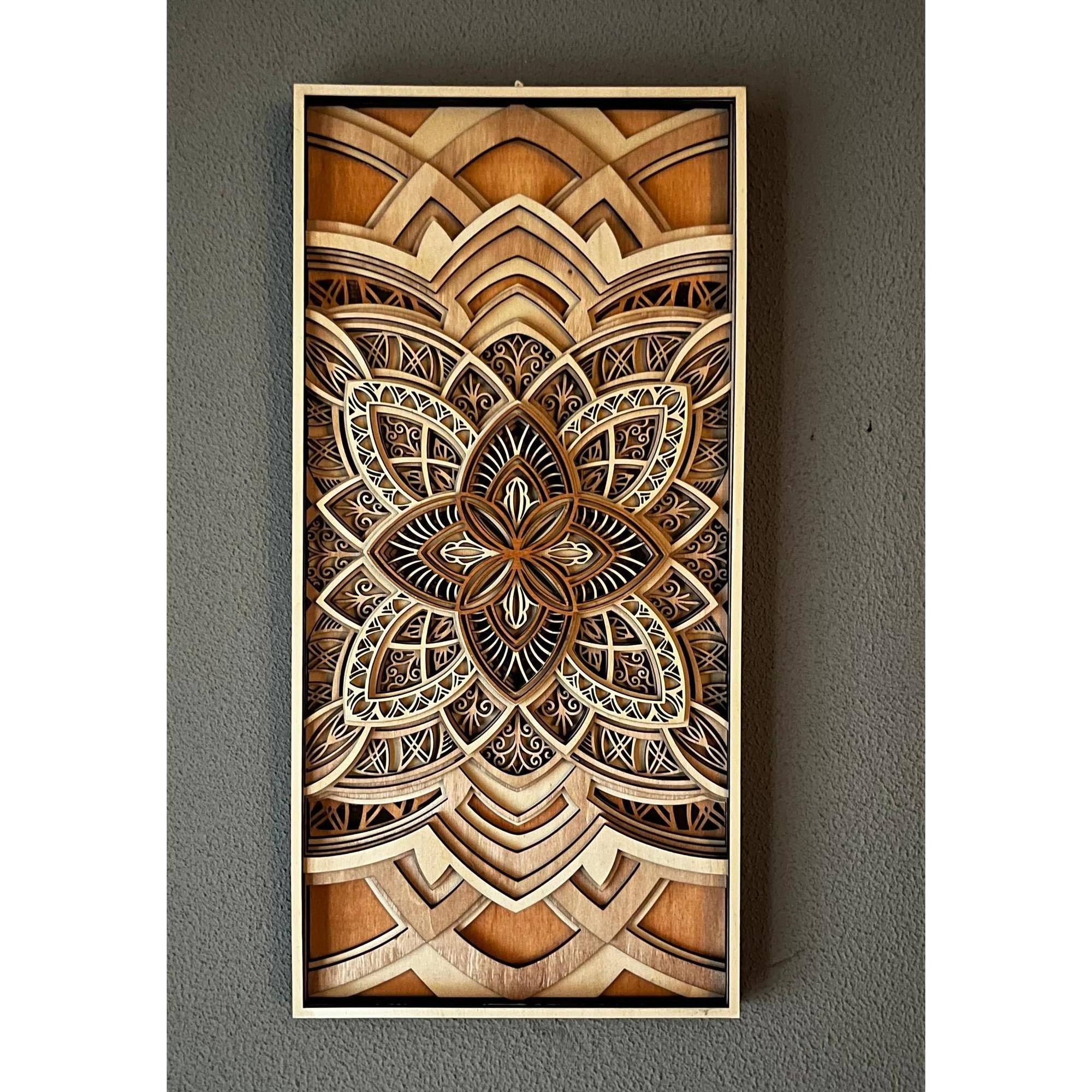 Holz Mandala